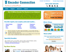 Tablet Screenshot of encoderconnection.com